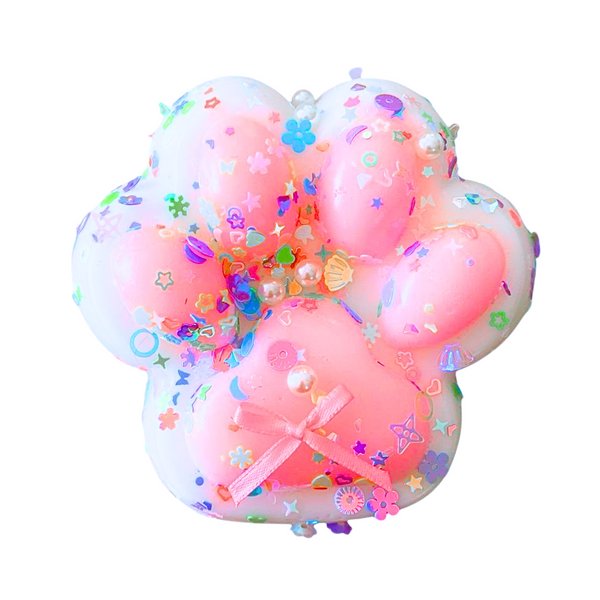 Squishy Grande Patita De Gato Pegajosa Juguete Antiestrés