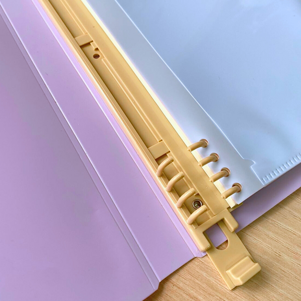 Libreta Anillada B5 Refill Carpeta Colores Pasteles