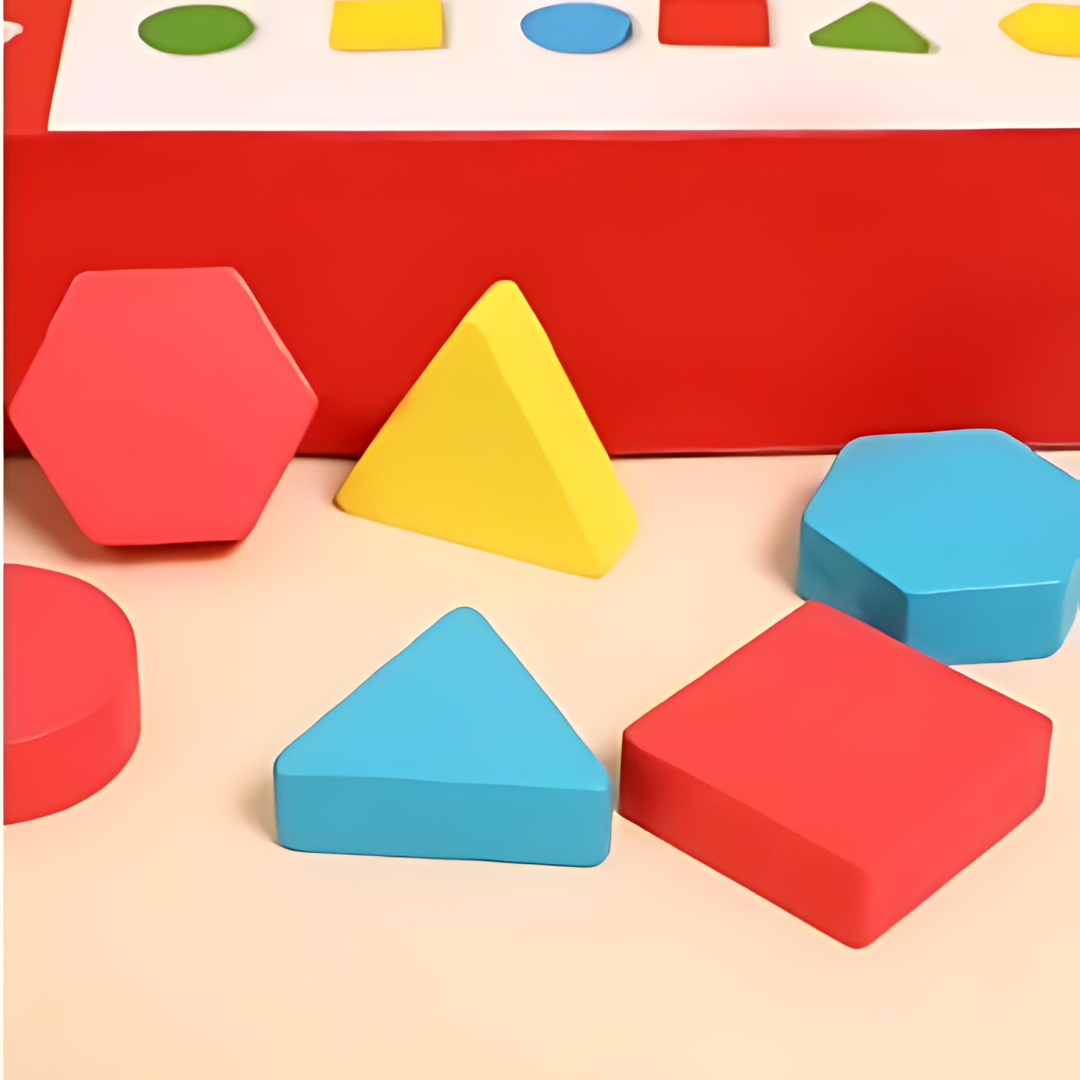 Juguete Didáctico De Figuras Geométricas - Juego Educativo