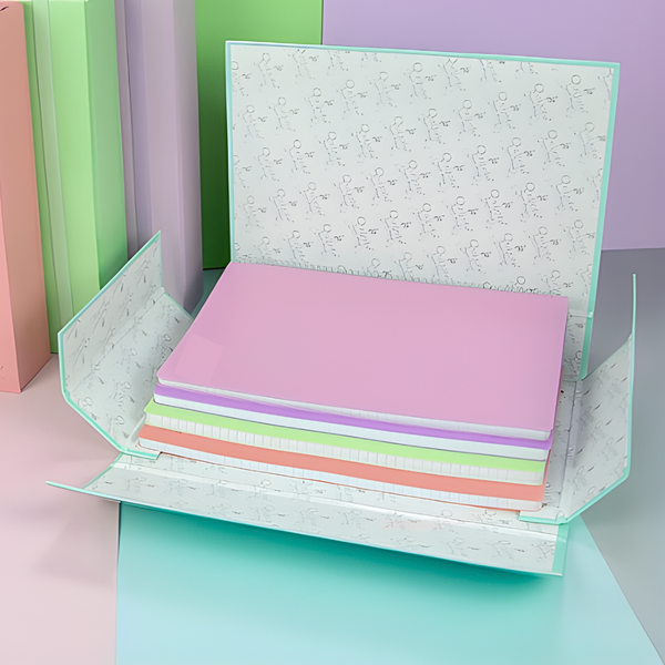 Carpeta Archivadora Porta Documentos Con Elástico Lomo 7cm