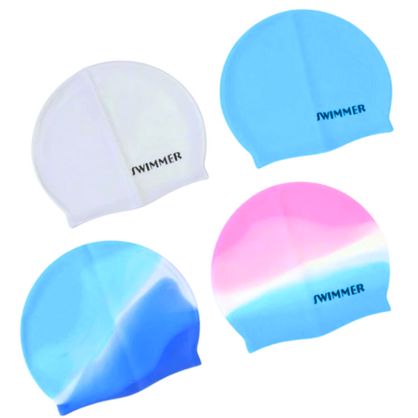 Gorro De Silicona Hydro Natación Para Adultos En Piscina