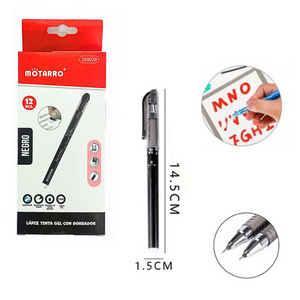 Caja 12 Lápices Tinta Gel 100% Borrable Cuaderno Inteligente