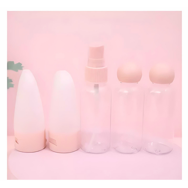 Contenedores Dispensadores Para Viajes Pack De 5