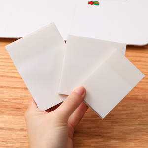 Pack 3 Tamaños Notas Adhesivas Transparente Waterproof