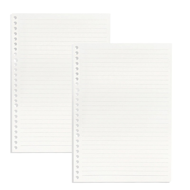 Pack De 2 Repuesto De Hojas Para Libreta Anillada B5 Languo