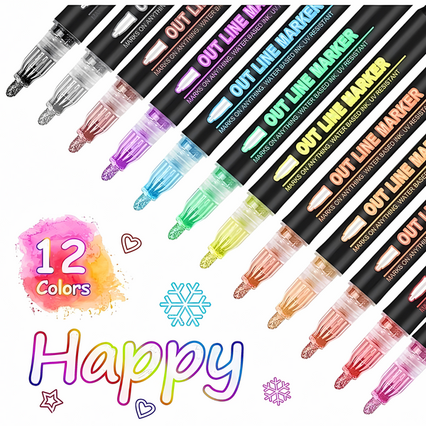 Kit Libro Lettering De 158 Páginas + 3 Set De Plumones