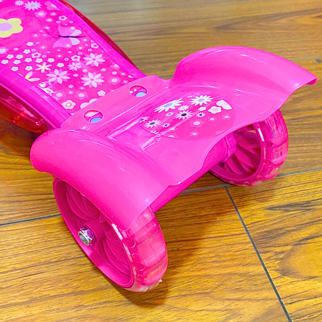 Monopatín Scooter De 3 Ruedas Con Luces Y Sonidos