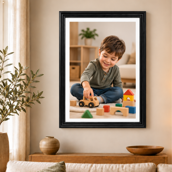Marco Para Fotos 50x60 Cm Cuadro Portarretrato MDF Pared