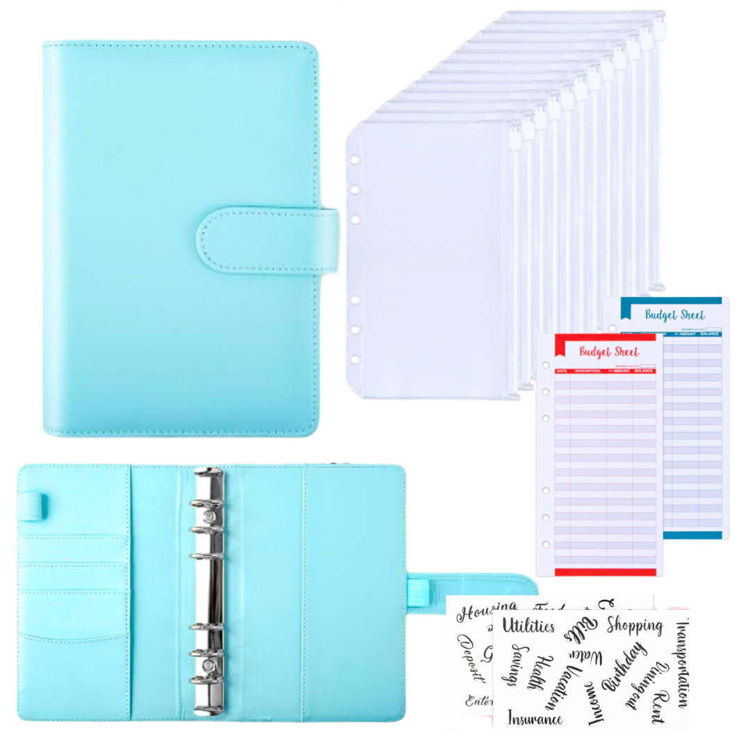 Budget Binder Carpeta Organizadora A6 De Dinero Para Ahorro