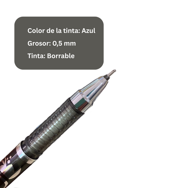 Caja 12 Lápices Tinta Gel 100% Borrable Cuaderno Inteligente