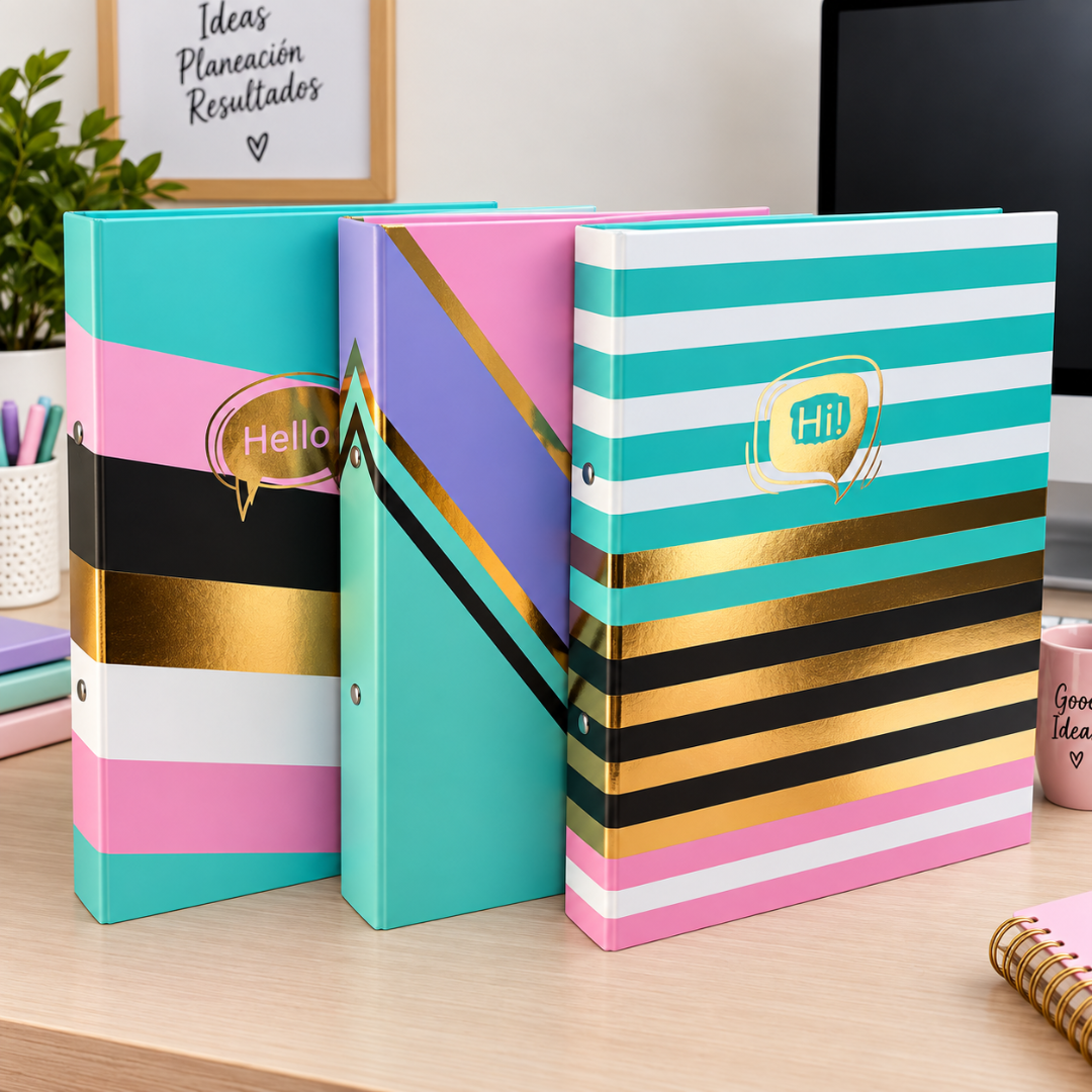 Archivador A4 Binder Carpeta Organizadora De 2 Anillos
