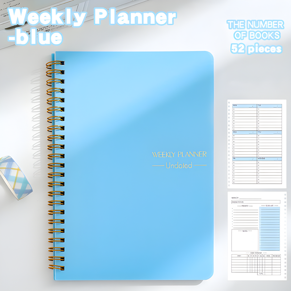 Planificador Semanal Kawaii