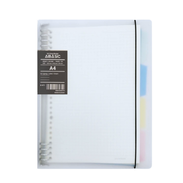 Libreta Anillada A4 Sistema Refill Languo