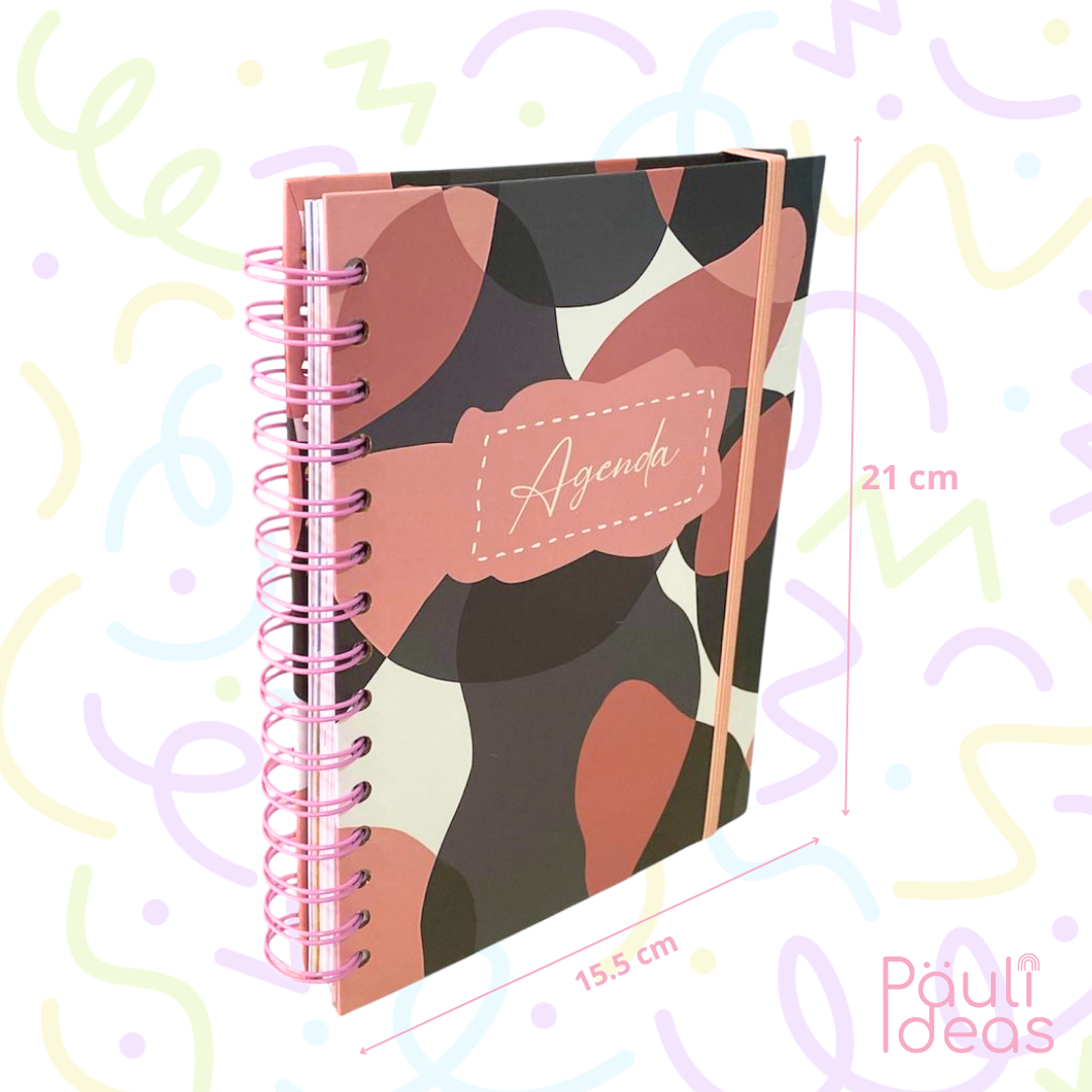 Agenda 2026 Planner Con Separadores Tamaño A5 21cm X 15,5cm