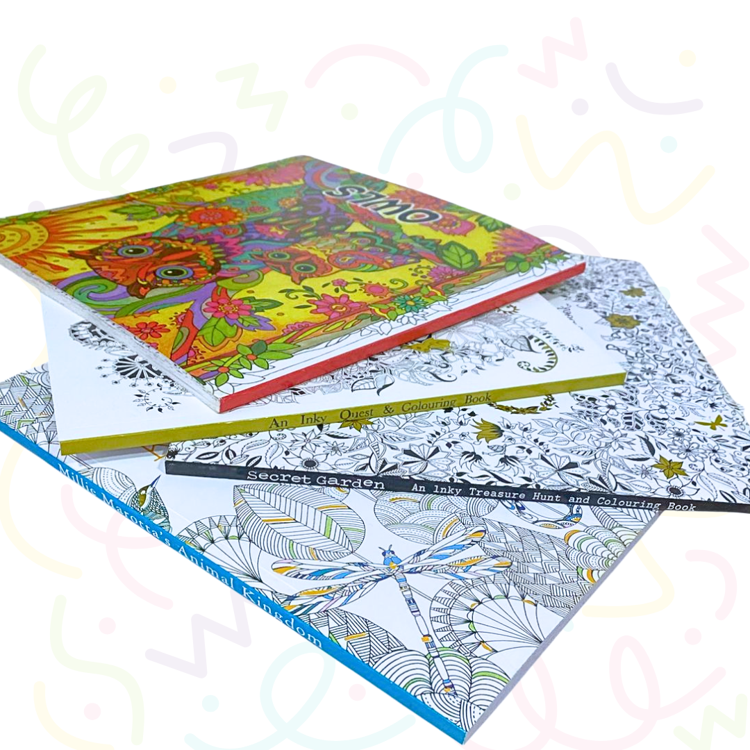 Set Mándalas 96 Dibujo + 12 Lápices Punta Pincel/tiralínea