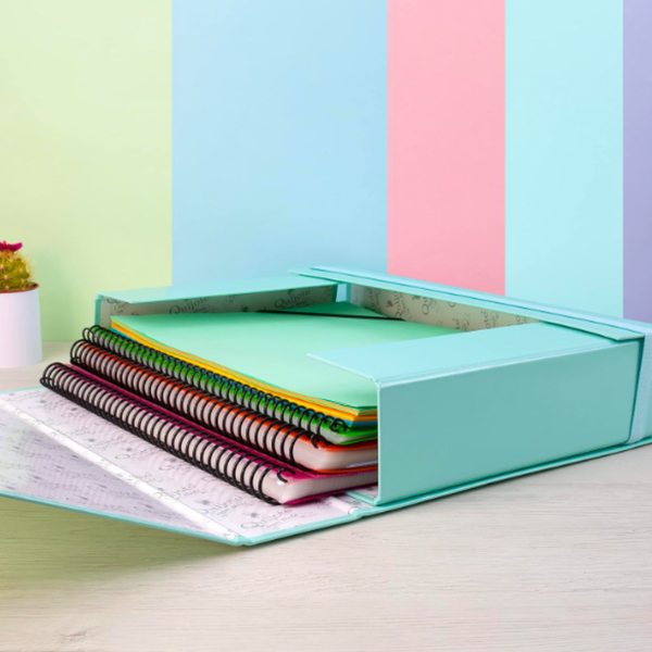 Carpeta Archivadora Porta Documentos Con Elástico Lomo 5cm