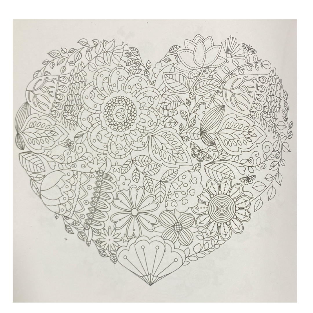 Set Mandalas Para Colorear + Lápices Tiralinea 24 Colores