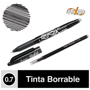 Lápiz Gel Borrable Pilot Frixion Ball 0.7 Mm + Repuesto