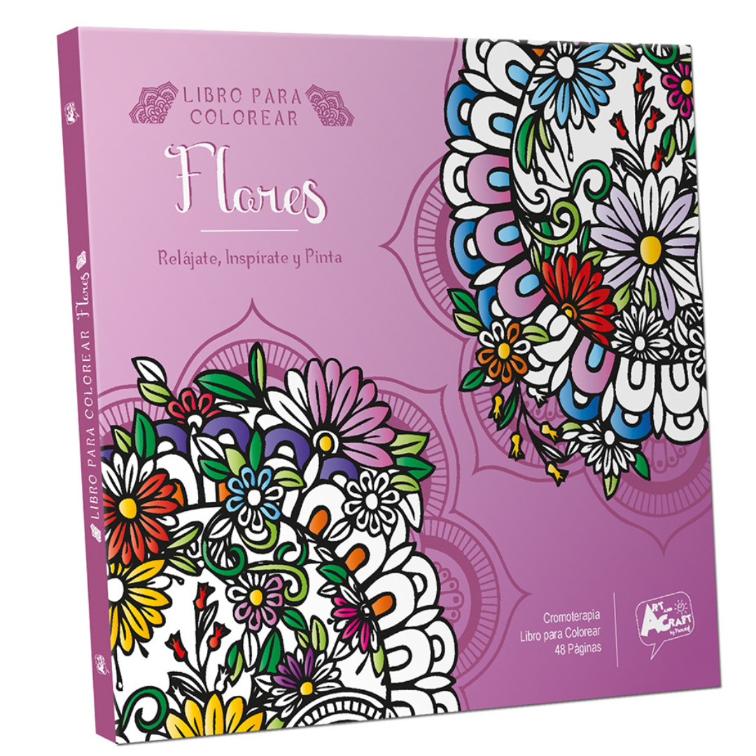 Libro De Mandalas Para Colorear - 48 Dibujos Antiestrés