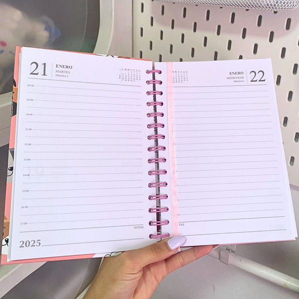 Agenda 2025 Diseño Kawaii