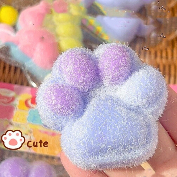 Squishy Patita De Gato Pegajosa Juguete Antiestrés