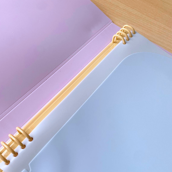 Libreta Anillada B5 Refill Carpeta Colores Pasteles