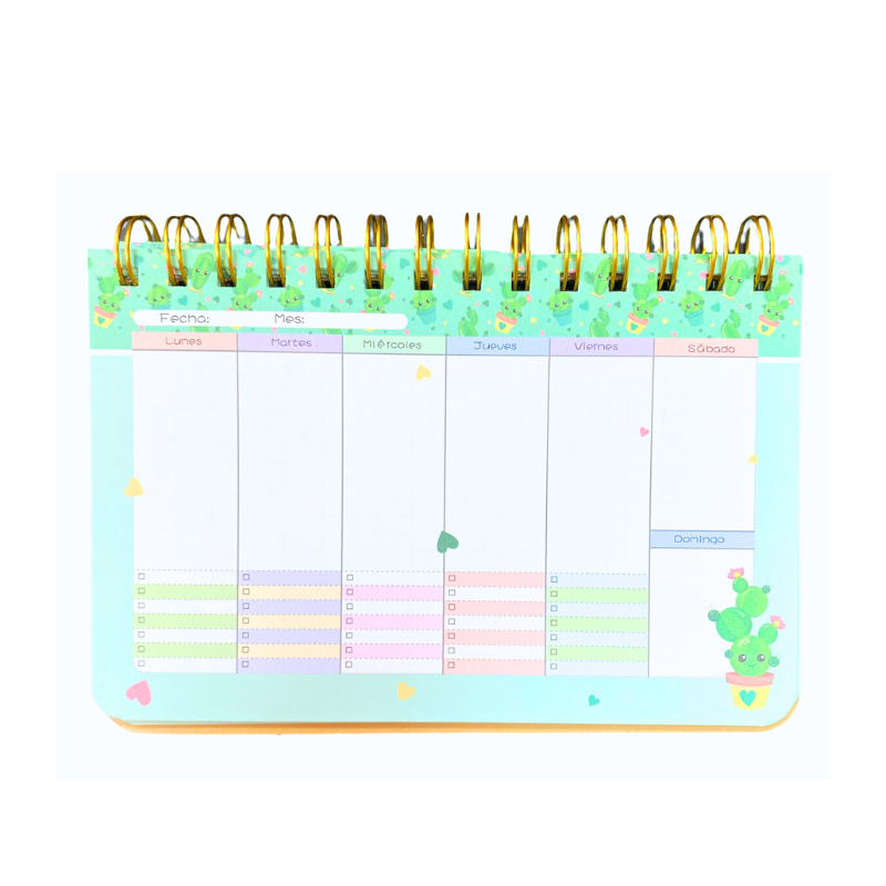 Planners Semanal  Kawaii