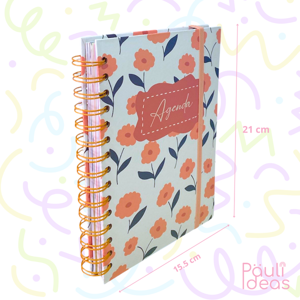 Agenda 2026 Planner Con Separadores Tamaño A5 21cm X 15,5cm