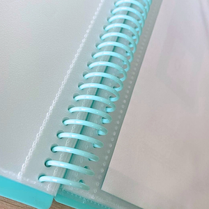 Carpeta Archivadora Anillada A4 Con 30 Fundas Transparentes