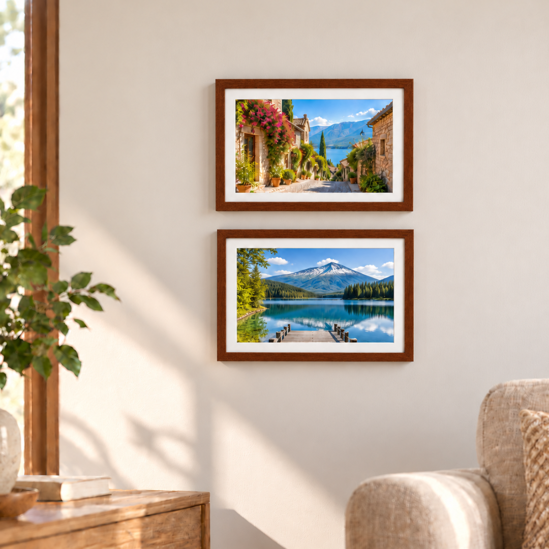 Marco Para Fotos 30x40 Cm Cuadro Portarretrato Decorativo Pared