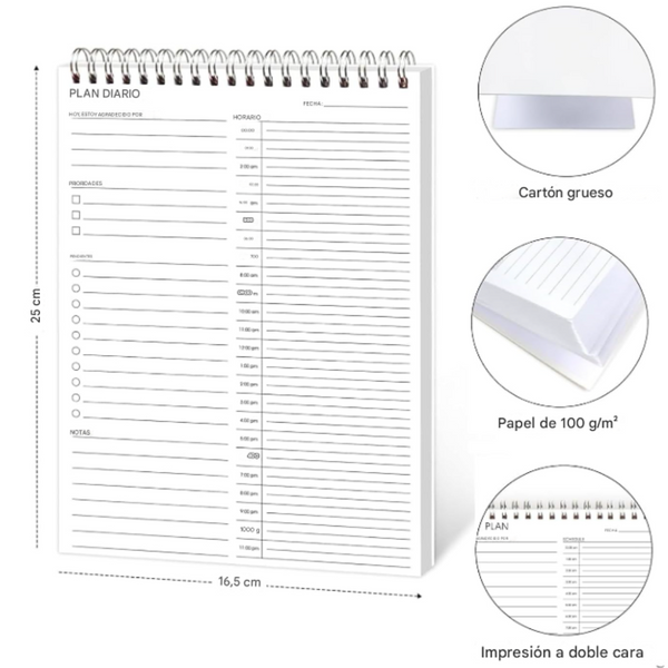 Libreta Lista De Tareas Y Organización To Do List
