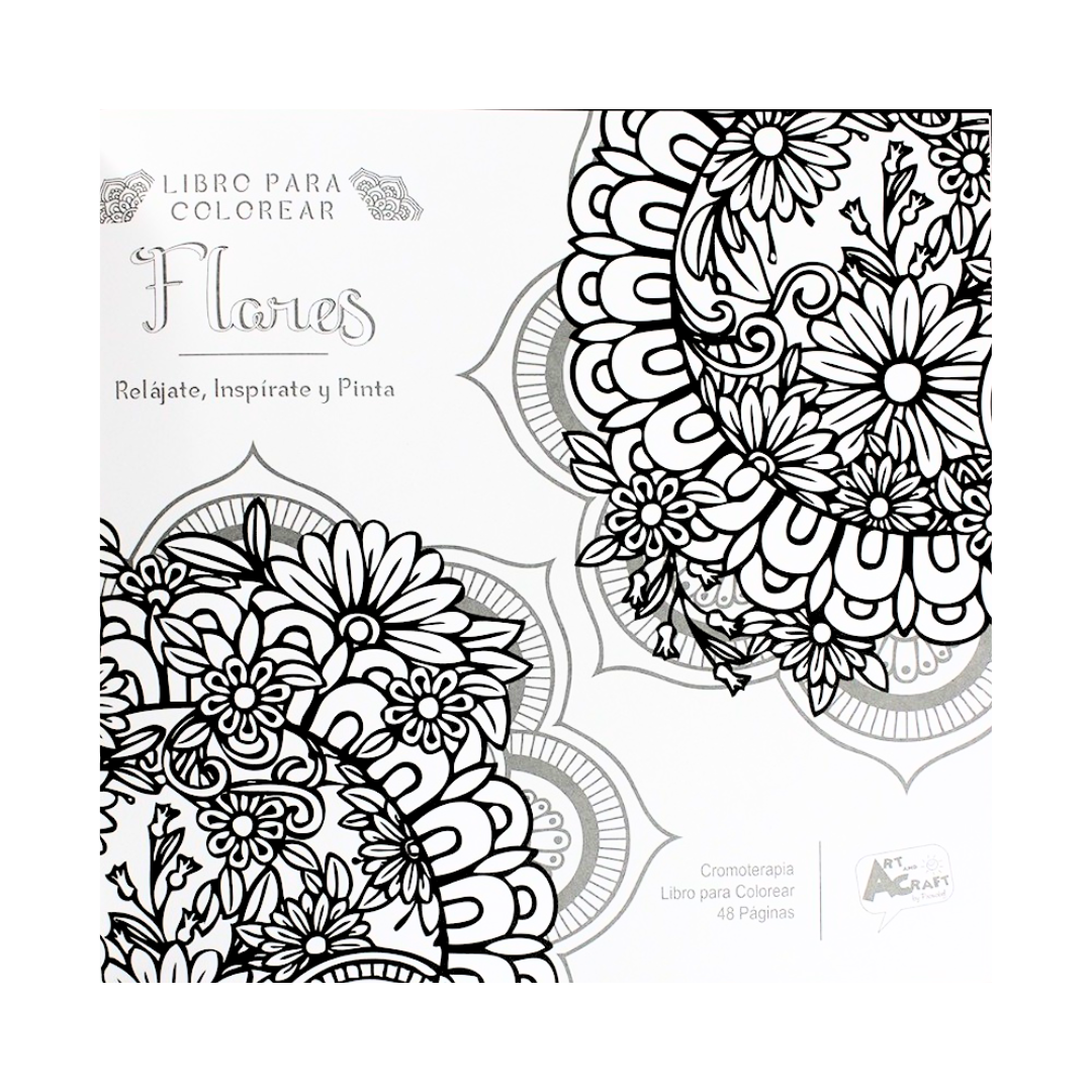 Libro De Mandalas Para Colorear - 48 Dibujos Antiestrés