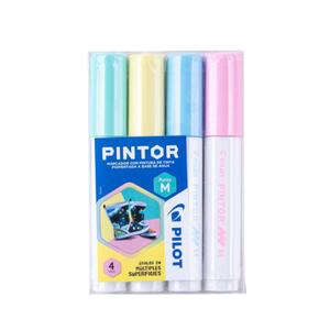 Plumones Acrílicos Marcadores Pintor Pilot Punta 4,5mm 4uni