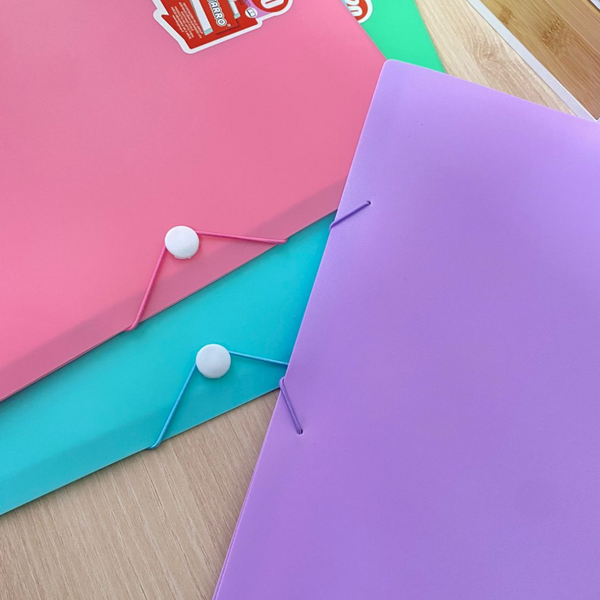 Carpeta Archivadora Tamaño Oficio Con 20 Fundas Transparente