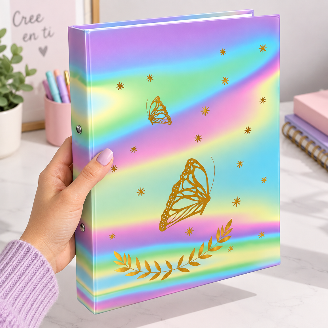 Archivador A4 Binder Carpeta Organizadora De 2 Anillos