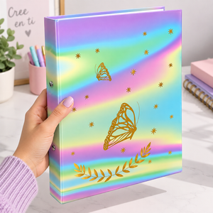Archivador A4 Binder Carpeta Organizadora De 2 Anillos