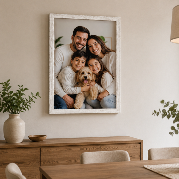 Marco Para Foto 50x70 Cm Cuadro Portarretrato Decorativo