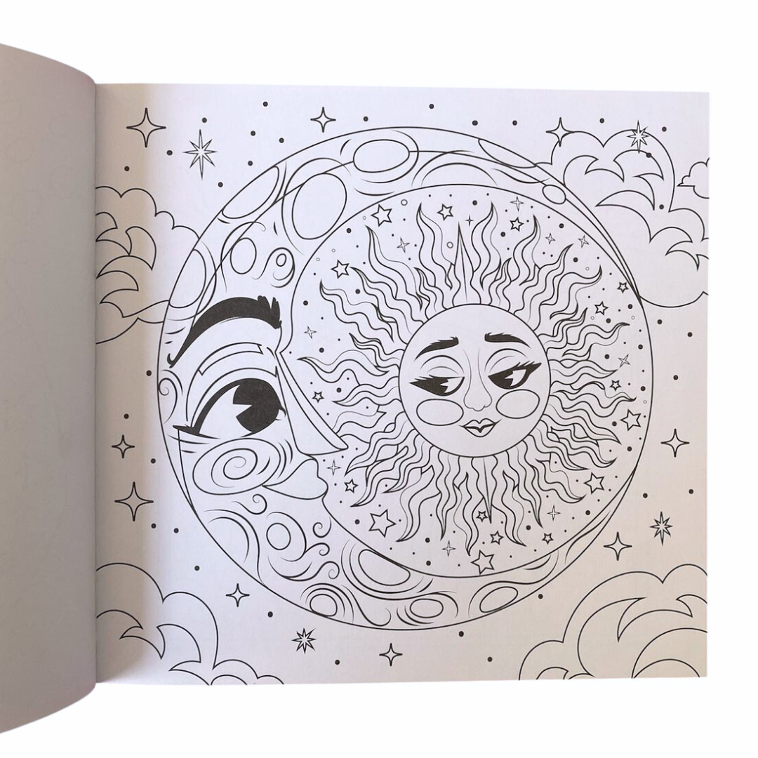 Libro Mandala Sunrise + 12 Plumones Doble Punta Fina/gruesa