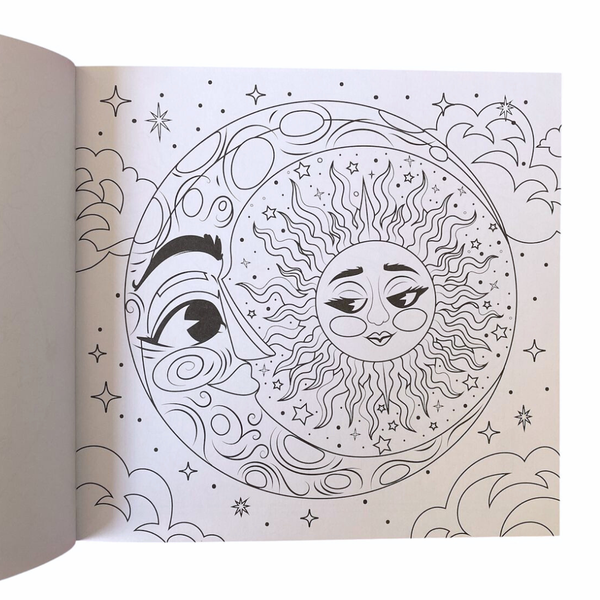 Libro Mandala Sunrise + 12 Plumones Doble Punta Fina/gruesa