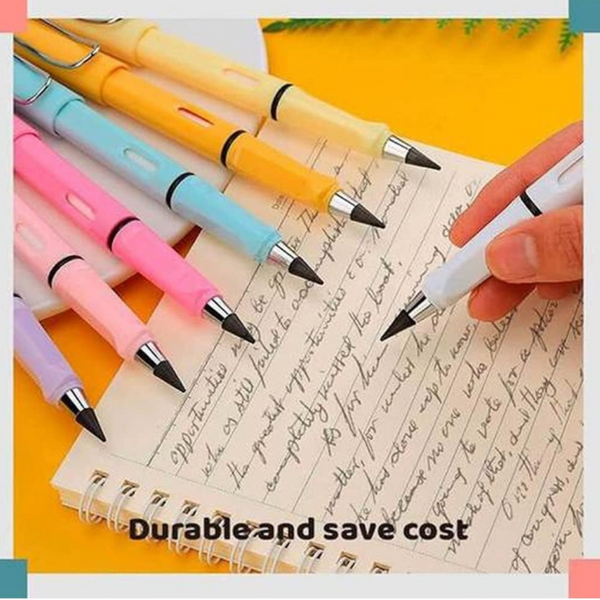 Set 3 Lápices Eterno Infinito Grafito Con Repuesto Y Goma