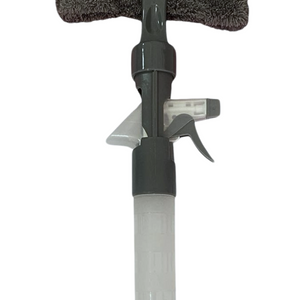 Mopa Limpiador De Vidrios Microfibra Con Dispensador Spray