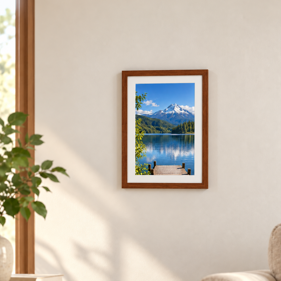 Marco Para Fotos 30x40 Cm Cuadro Portarretrato Decorativo Pared