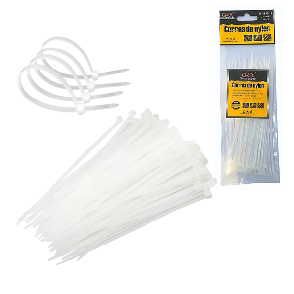 Amarras Plásticas De Nylon 2.5mm X 150mm Pack 60 Unid