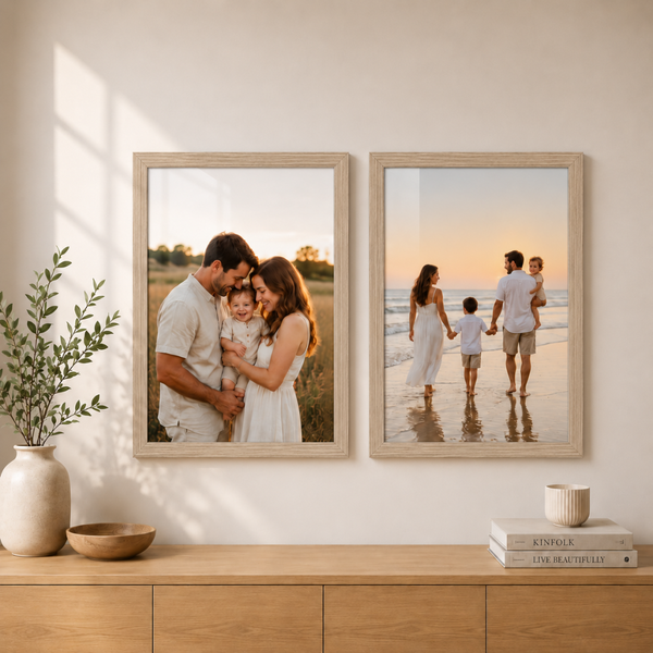 Marco Para Fotos 40x60 Cm Cuadro Portarretrato Decorativo Para Pared