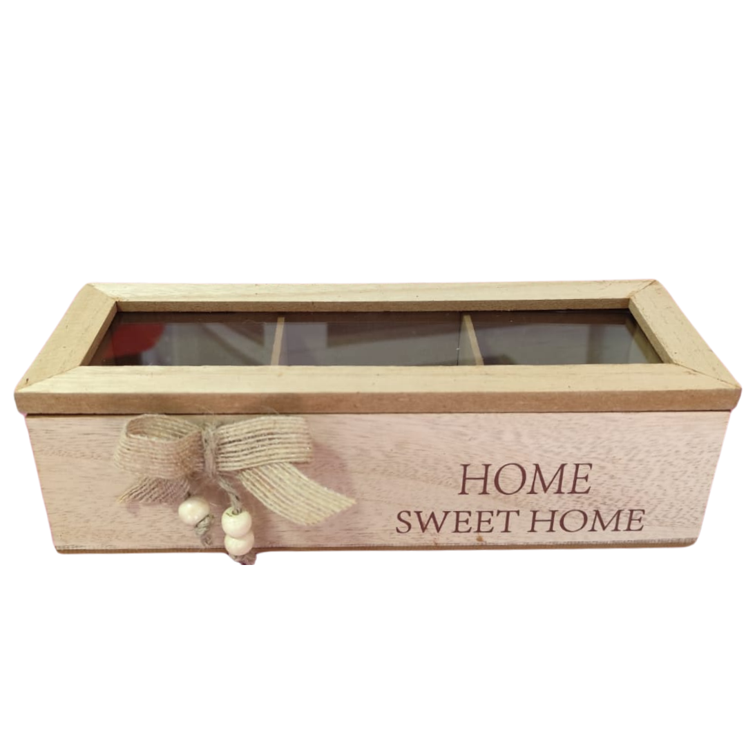 Organizador De Madera Para Bolsas De Té