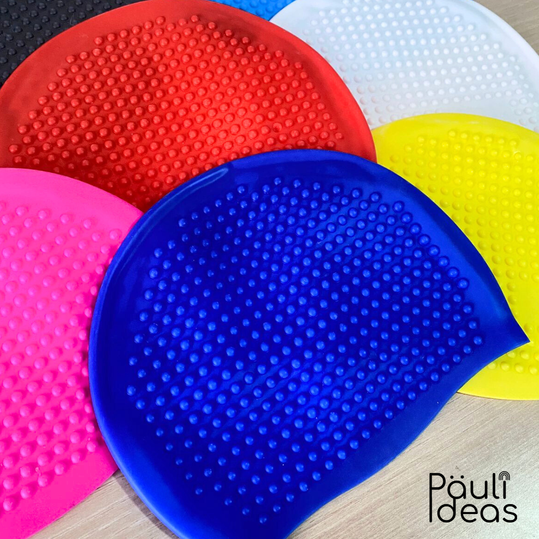 Gorro De Silicona Para Niños Piscina Natación