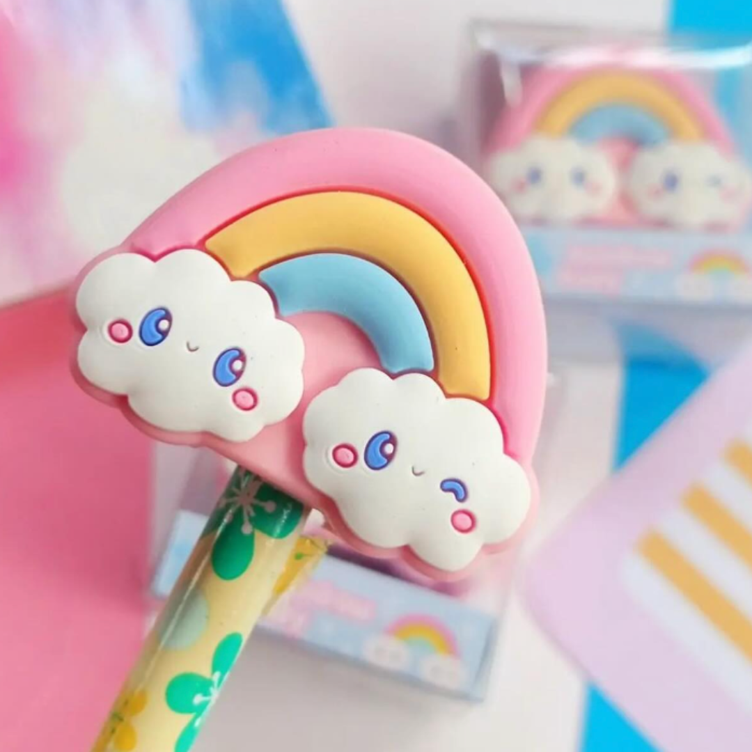 Sacapunta Escolar Para Niños Kawaii Tiernos