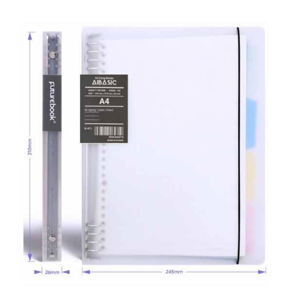 Libreta Anillada A4 Sistema Refill Languo