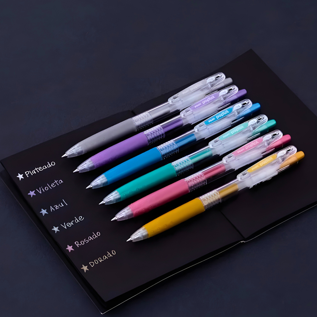 Lápices Tinta Gel 0.7mm Pilot Pop'lol Lover Set De 6