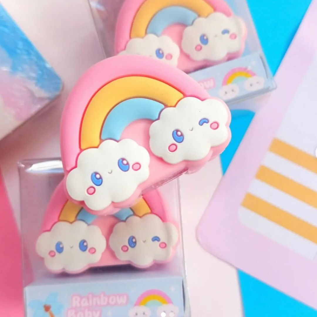 Sacapunta Escolar Para Niños Kawaii Tiernos